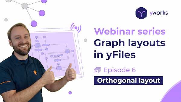 Orthogonal Layout with yFiles - Episode 6