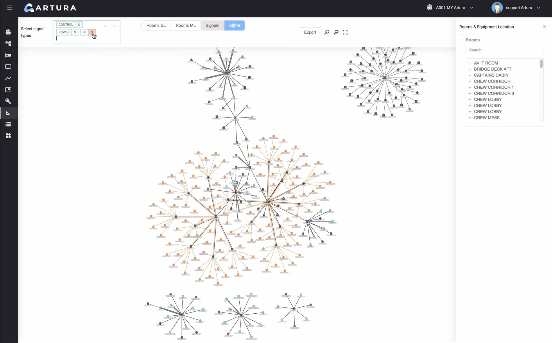 Artura: Filter and sorting