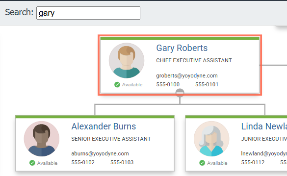 Search functionality